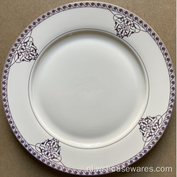 Decal Porselein Salad Plates